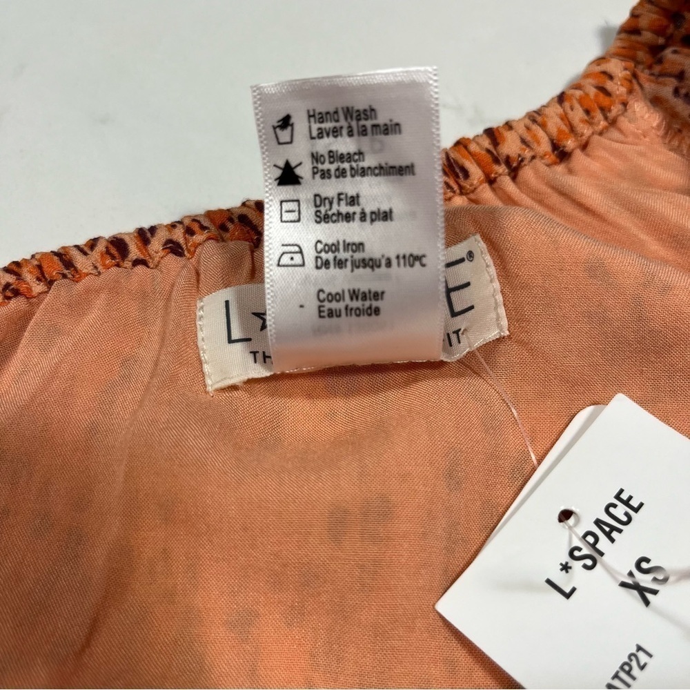 L*Space Nia Club Kids Asymmetrical Crop Top - Picture 10 of 12